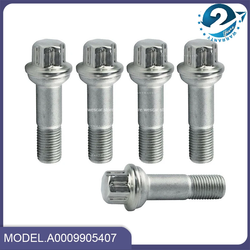 For Mercedes Benz W164 W166 X204 W221 C216 Wheel Lug Bolts Nuts 0009905407 000 990 54 07 A0009905407 A000 990 54 07 Set of 20