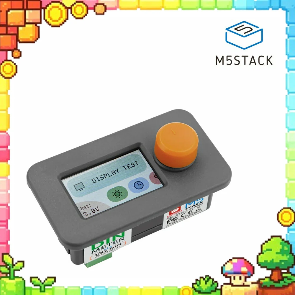 M5Stack Din Meter V1.1 with M5StampS3A ESP32-S3 1/32 DIN Programmable Development Board