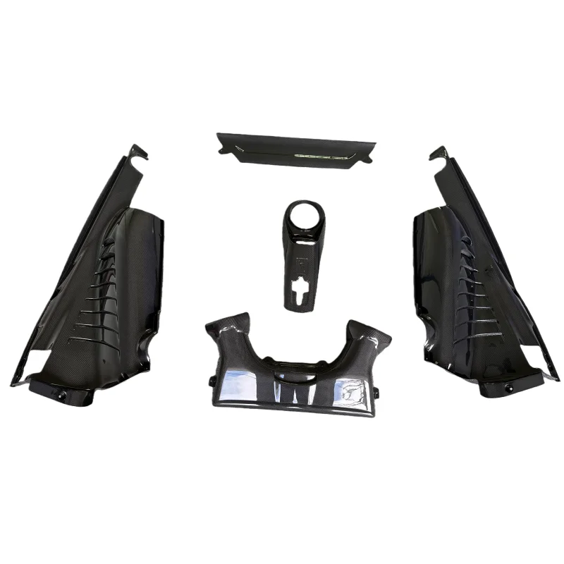 

Hardtop Engine Hood Body Kit for Ferrari 488GTB Modified OEM Style 3K Flat Textured Dry Carbon Fiber