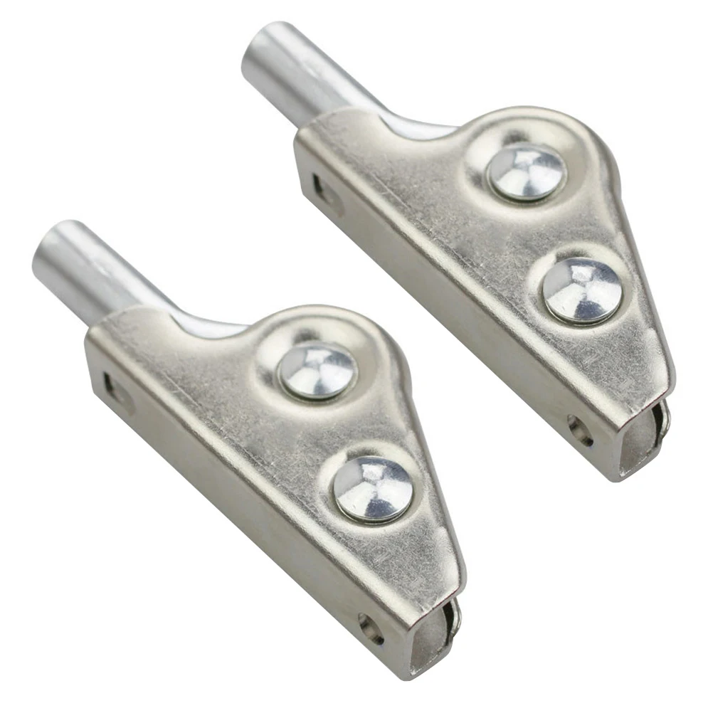 

2pcs Beach Chair Hinges Folding Leg Angle Adjustable Self-locking 90-degree Steel Smooth Edges Easy Install Furniture for Tatami