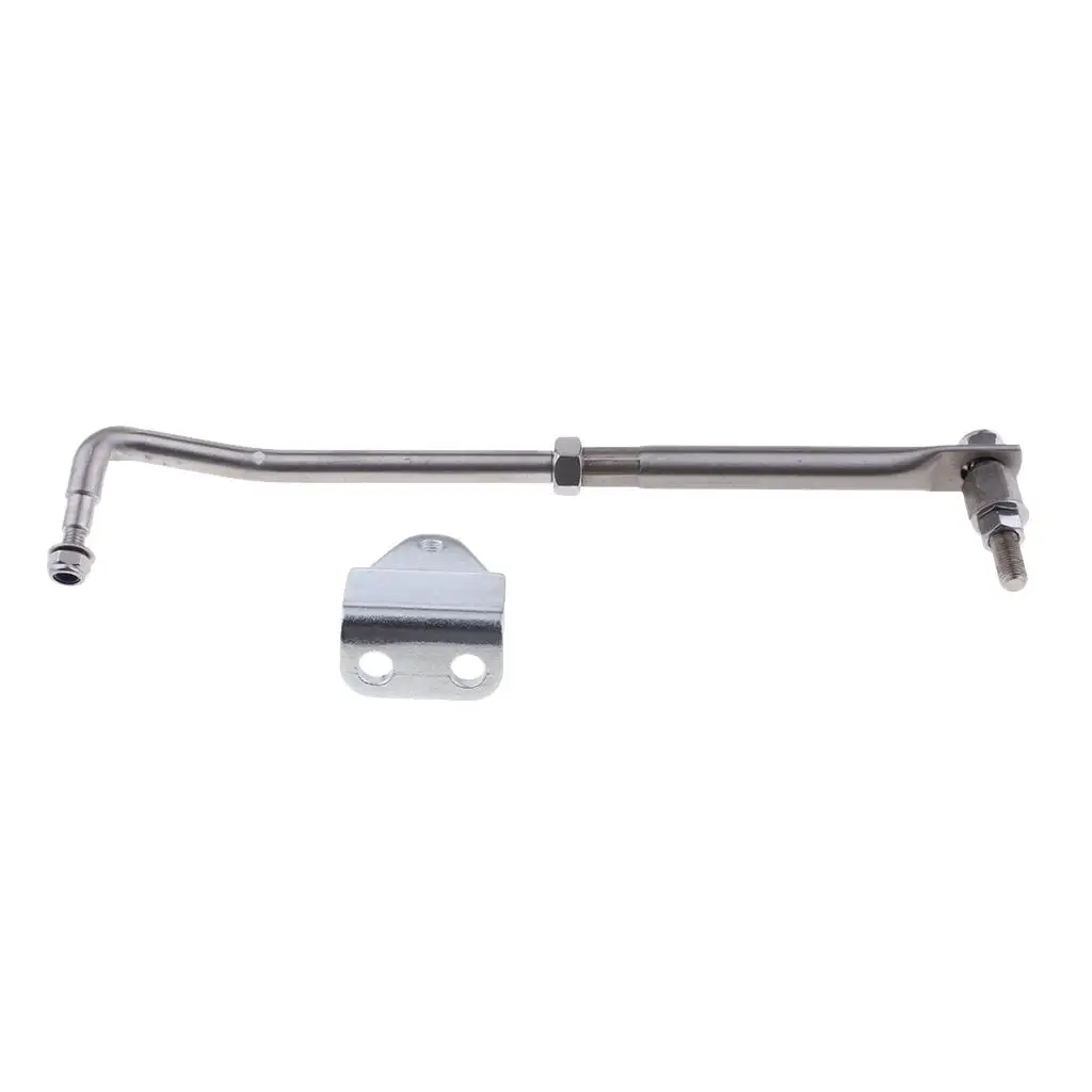 

Durable Stainless Steel Outboard Steering Rod Link-Throttle Lever 33cm / 13'' Noat Marine Boat Yayak Dinghy Accessories
