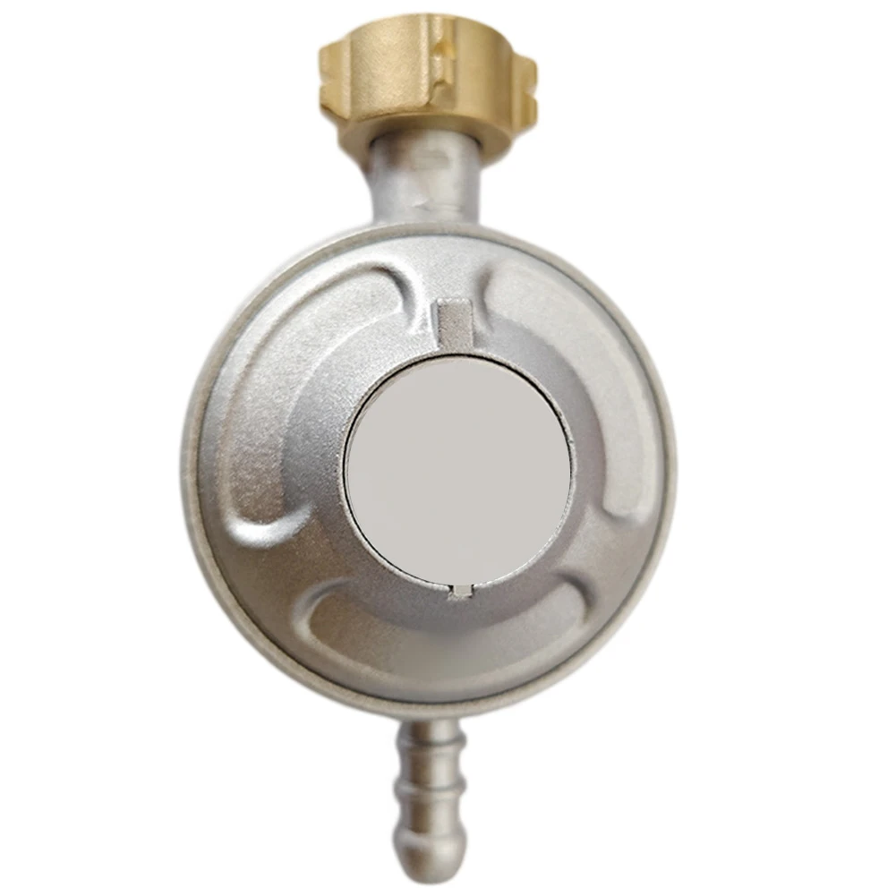 Robust Metal Camping Gas Regulator 37 mbar Output Pressure for Reliable Outdoor Cooking and Heating Applications