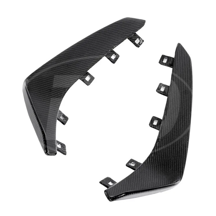 CT4-V BLACK WING STYLE CARBON FIBER FRONT BUMPER SPLITTER for 2022-2023 CADILLAC CT4-V