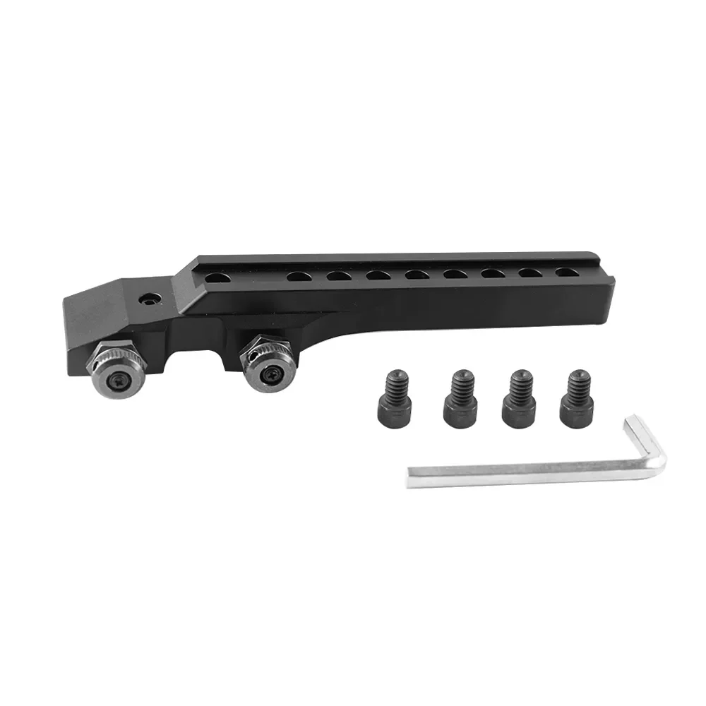 Henbaker CY789 Base Mount Bracket with 4 Screws CY789 Weaver Base Adapter 10mm to 21mm Dovetail for PARD NV007A NV007S