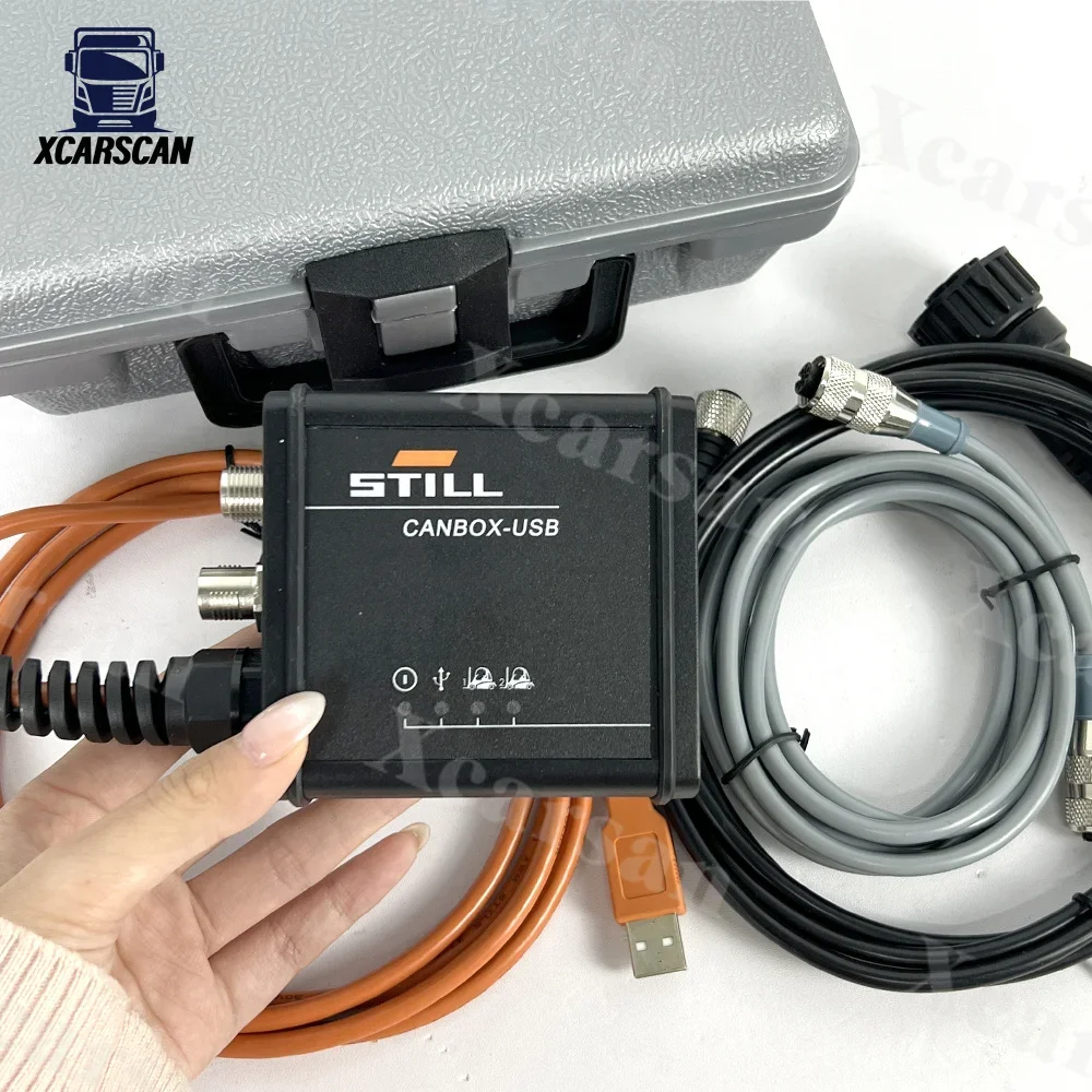 

For Still CANBOX 2 50983605400 Incado Forklift STEDS 8.21 Can Bus with Software for Still Diagnostic Tool Forklift Scanner Tool