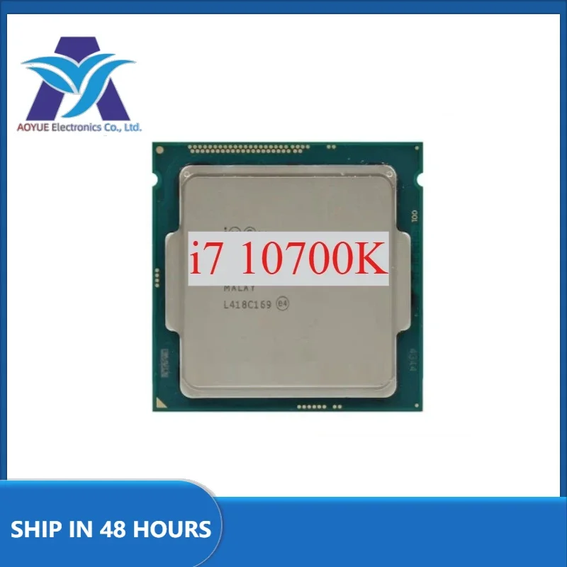 1pcs/lot perfect test Used Core i7 10700K i7-10700K 3.8GHz 8-Core 16-Thread LGA 1200 processor