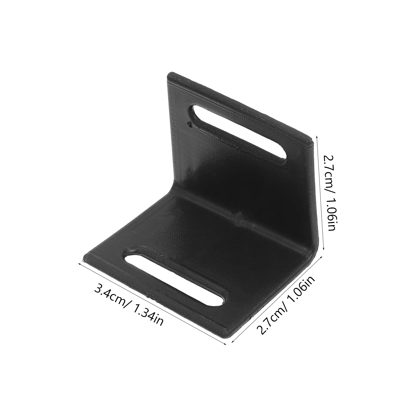 100Pcs Cargo Corner Protector Plastic Strap Edge Guard Triangular Design Secure Fastening for Truck Cargo Trailer Load