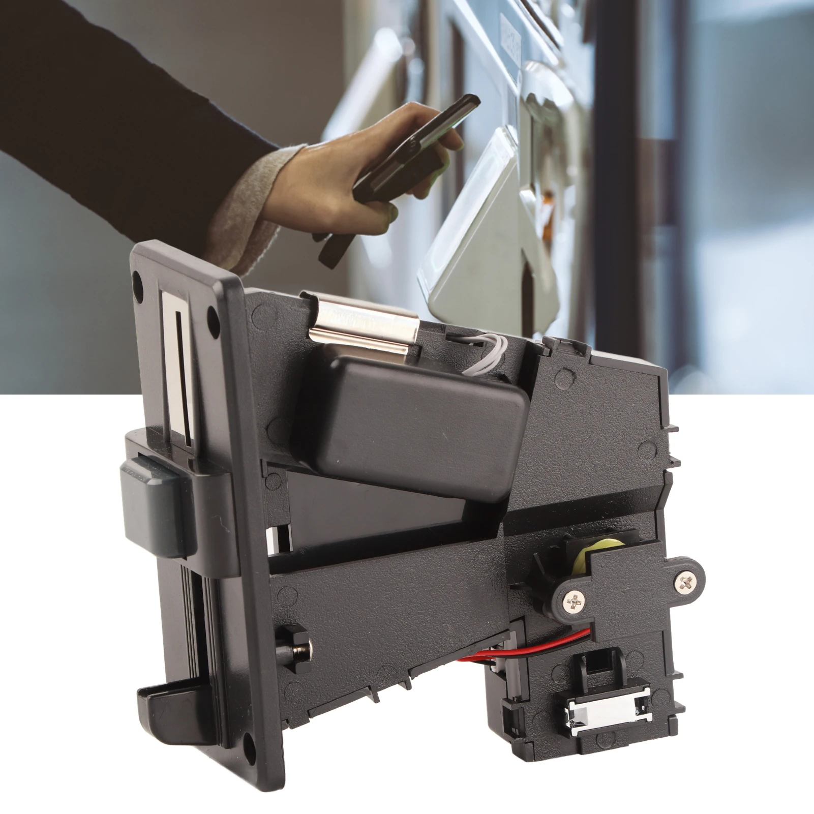 Supporto per accettatore 6 tipi di slot per distributori automatici per macchine da gioco Selettore per distributori automatici