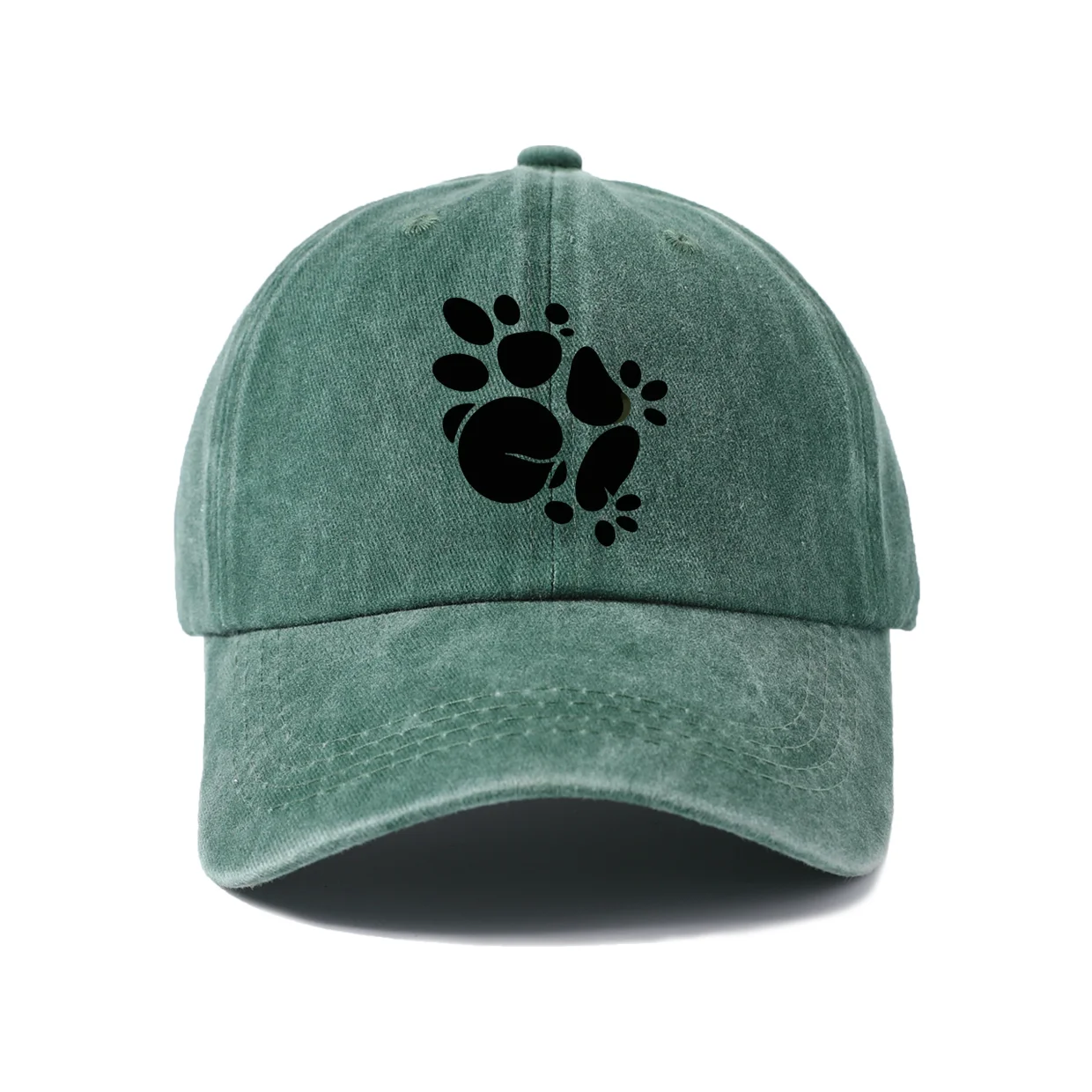 Expressive Slogan Graphic Baseball Cap, Vintage Washed Adjustable Unisex Dad Hat, Streetwear Gift