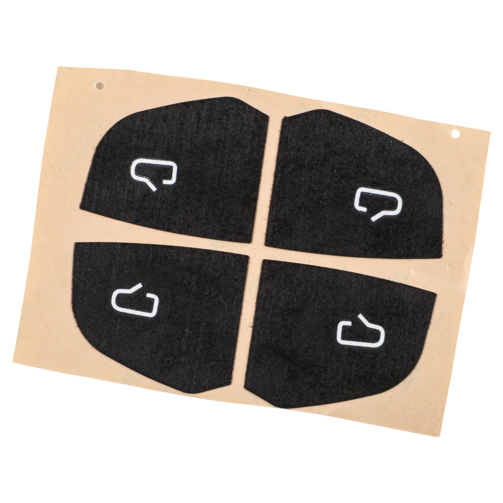Suede Leather Door Switch Button Trim Designed Specifically for TESLA For Model for 3 and For Model Y Cabin Use