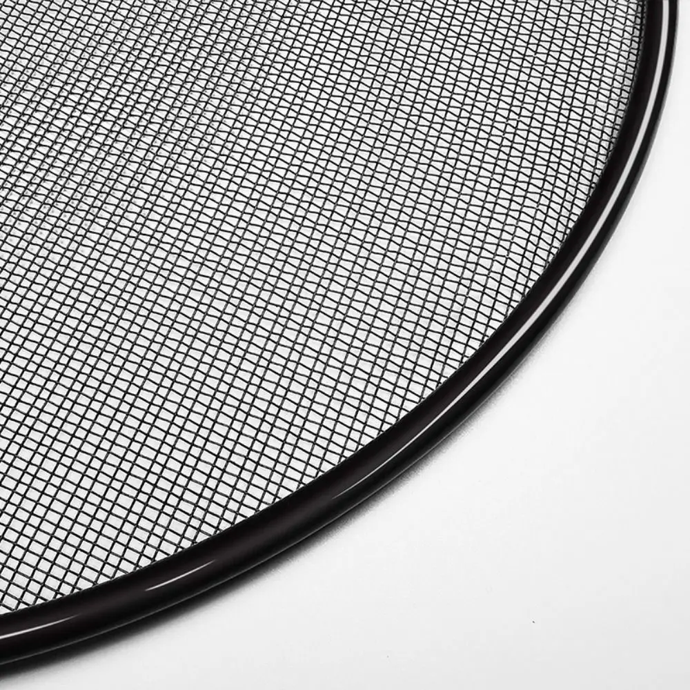 Écran anti-éclaboussures noir, poêle à frire Anti-graisse, couvercle de protection contre les éclaboussures d'huile, couvercle de protection contre les éclaboussures à mailles fines, outils de cuisine