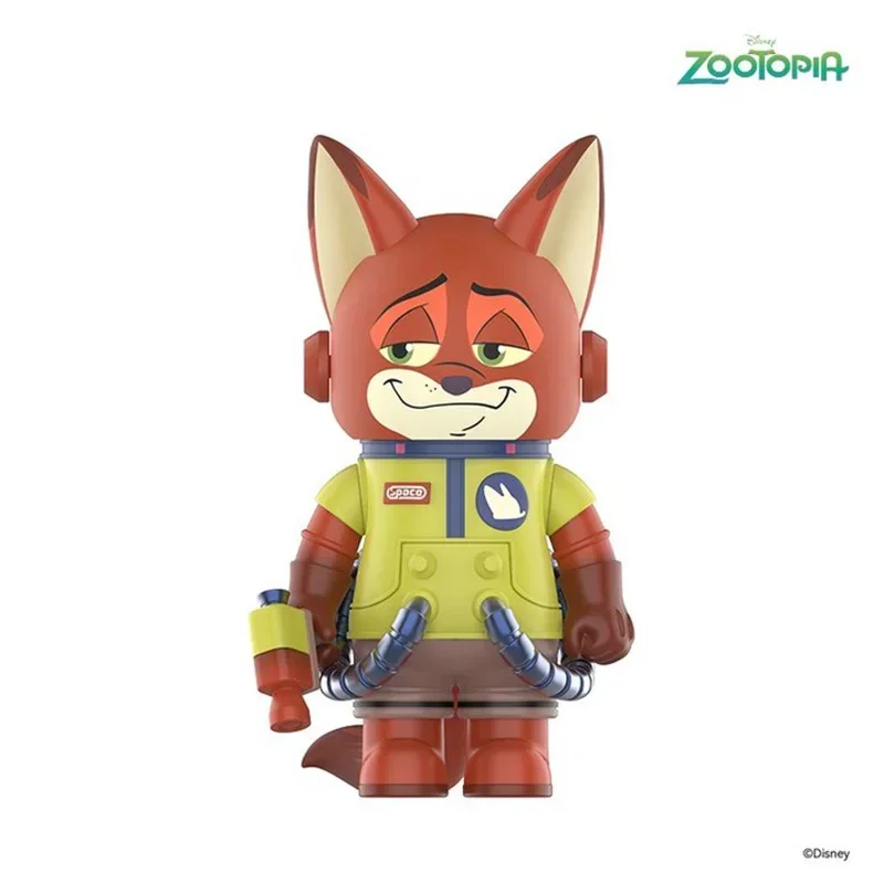 Mega Collection 100% Space Molly Zootopia Judy Nick Limited Series Action Figure Astronaut Collectible Model Toys Decor Gift