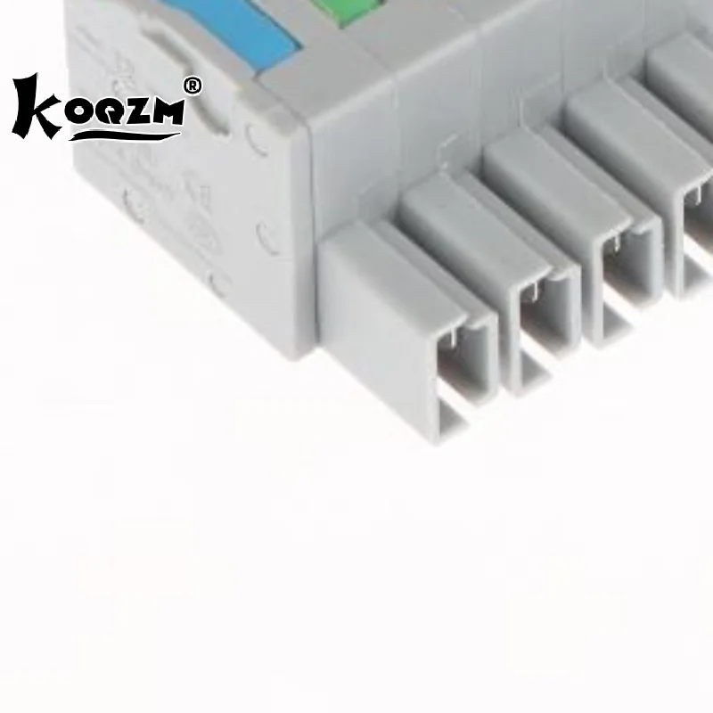 

2/4Pcs Push-in Butt Conductor Terminal Block Docking Mini Quick Wire Connector Universal Compact Electrical Wiring Connectors