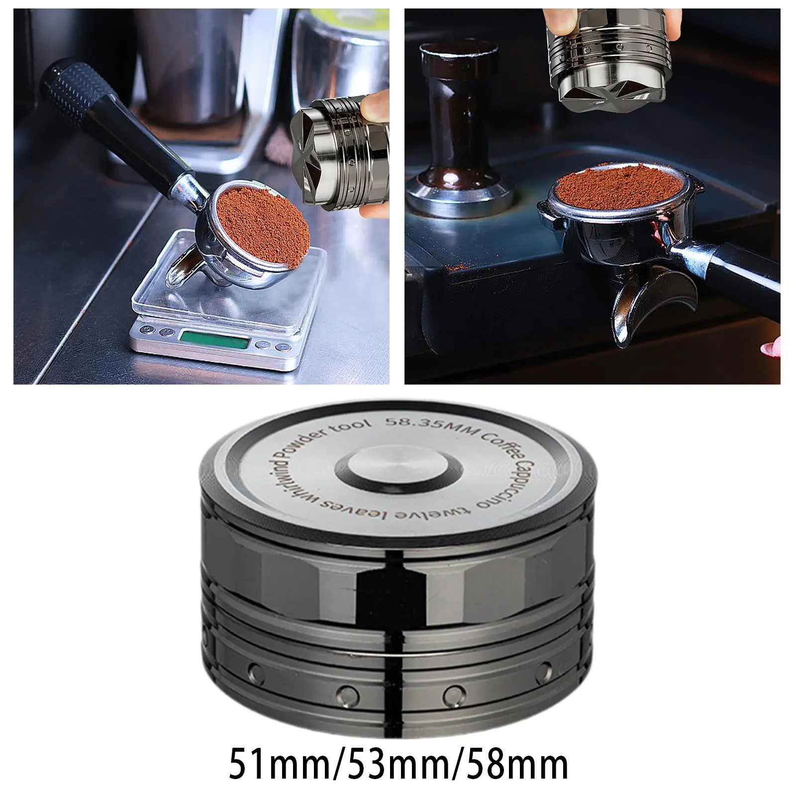 موزع القهوة موزع الاسبريسو كفاءة المحمولة اليد العبث الذاتي الدورية لأجزاء أدوات القهوة Portafilter