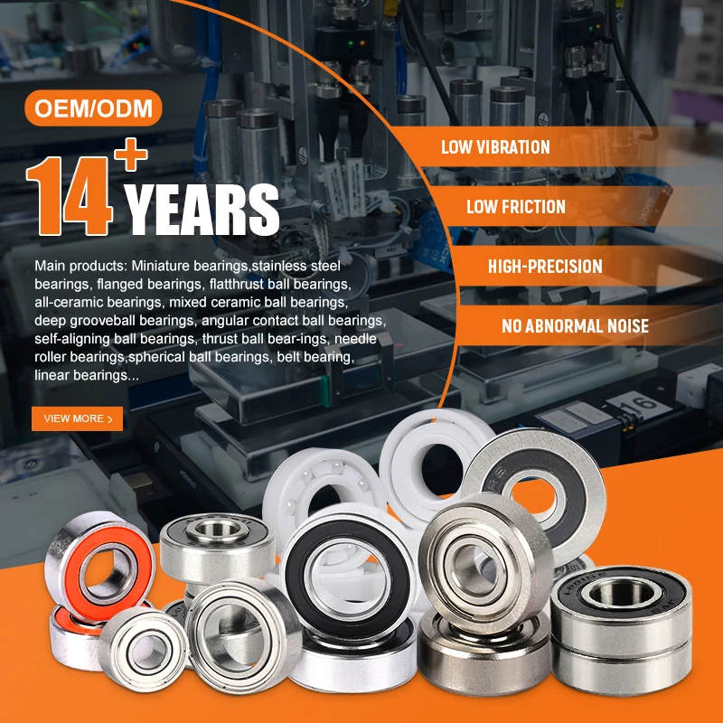 Motorcycle Engine Bearing 6203ZZ Ball Bearing 17x40x12mm ABEC-7 6203 Bearing Intermediate Shaft