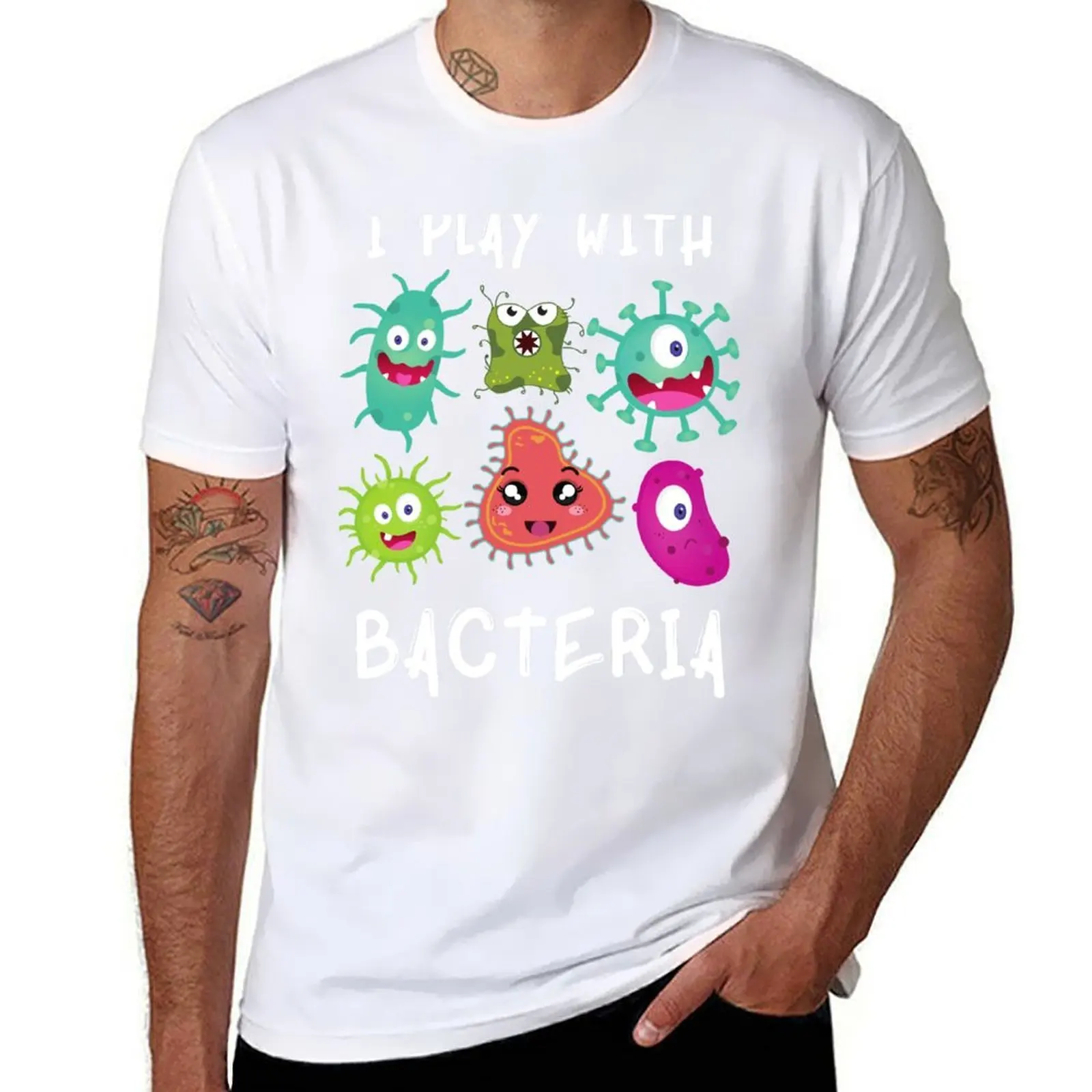

Microbiology - Microbiologist T-Shirt man t shirt designer anime t shirts oversize T-Shirt