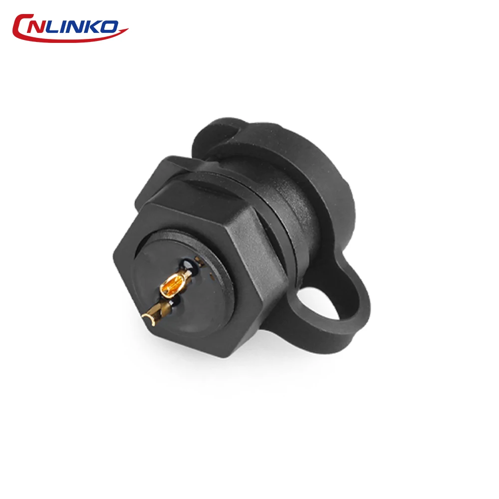 CNLINKO LP12 Electrical Connector IP68 Waterproof 3A~5A Female Plug and Male Socket for Industrial LED Light & Audio Equipment