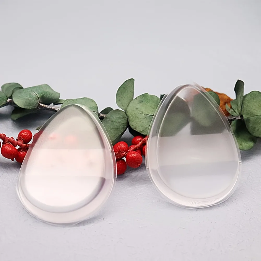 

Transparent Silicone Makeup Sponge Non Absorbent Reusable for Foundation Concealer Blush Cream Easy Clean Makeup Beauty Tool