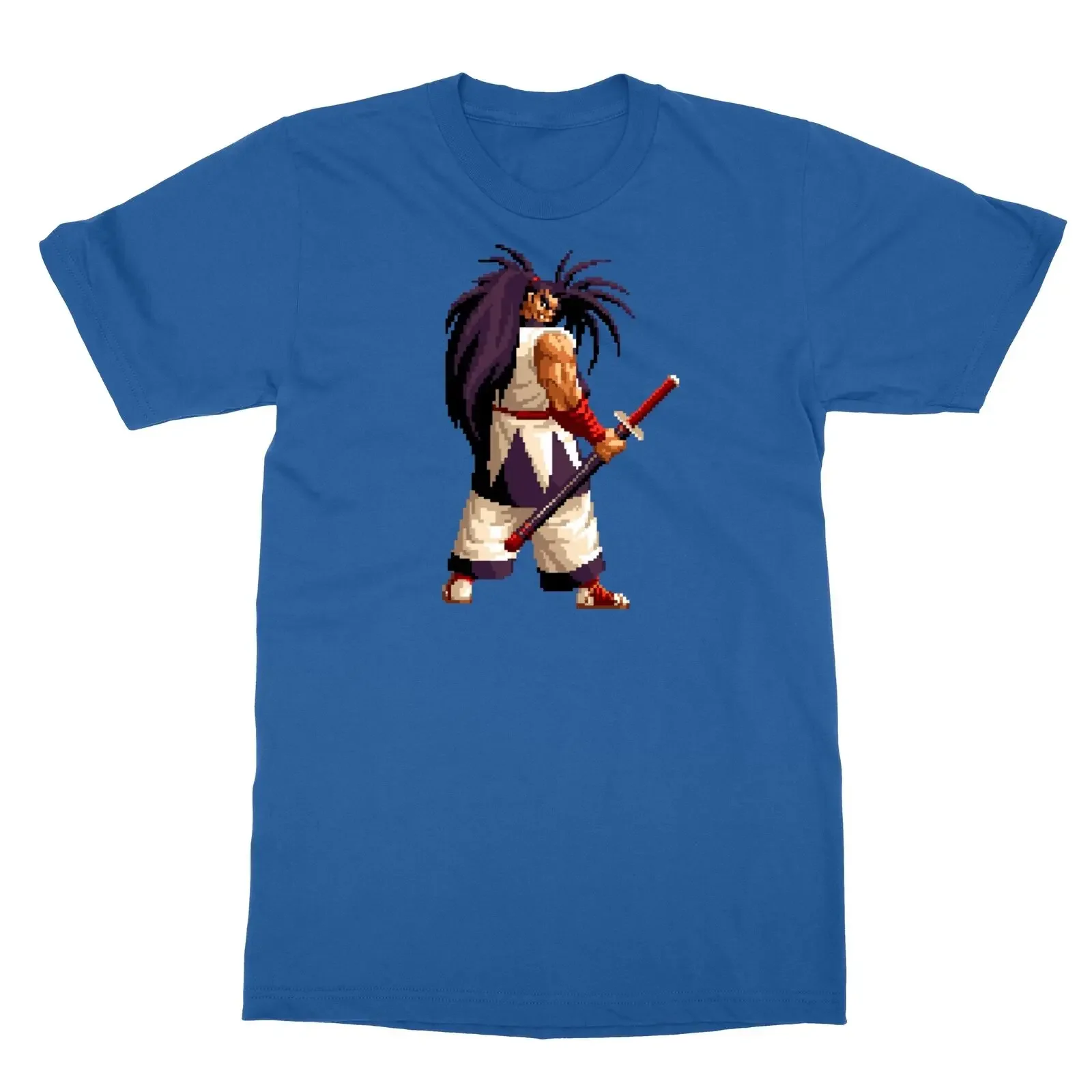 Samurai Showdown Haohmaru Retro Classic Video Game Character Men''s T-Shirt