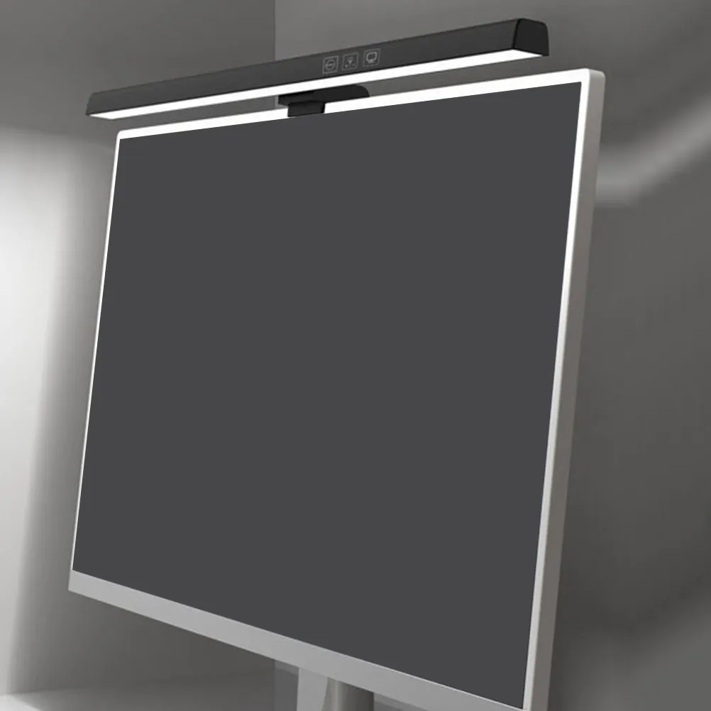 LED Computer Screen Lamp Monitor Light Bar Adjustable Brightness Hanging Eye Protection Screen Lighting Clip on Desktop