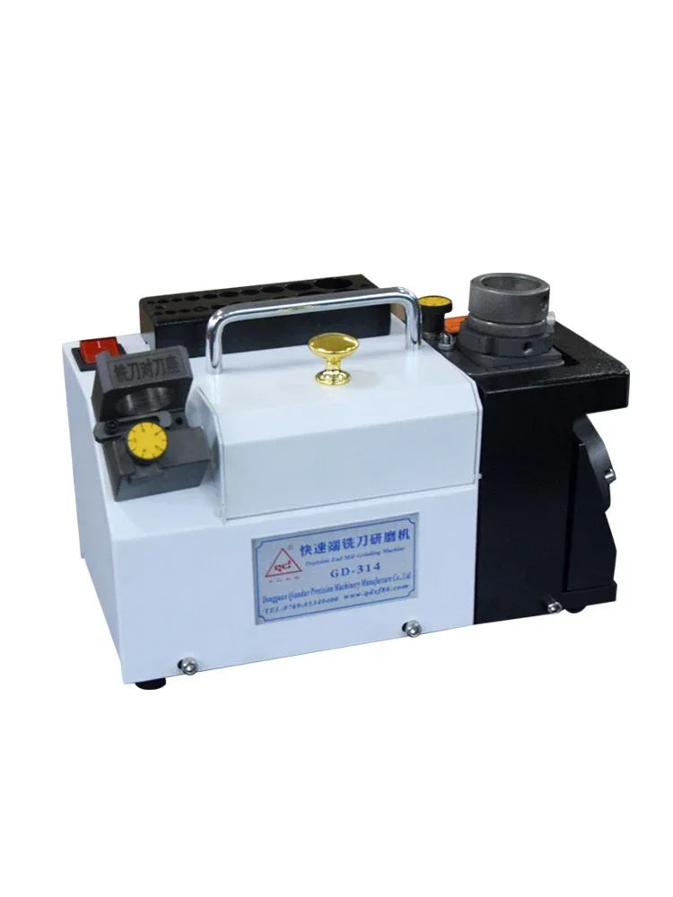 Portable milling cutter grinding machine Qiandao manufacturer direct sales grinding alloy tungsten steel milling cutter