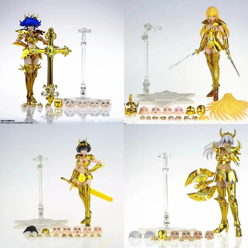 

Hot Great Toys/Gt Saint Seiya Myth Cloth Ex Cancer Pamela Holy Contract Female Zodiac Knights Of Anime Action Figure Model Gifts