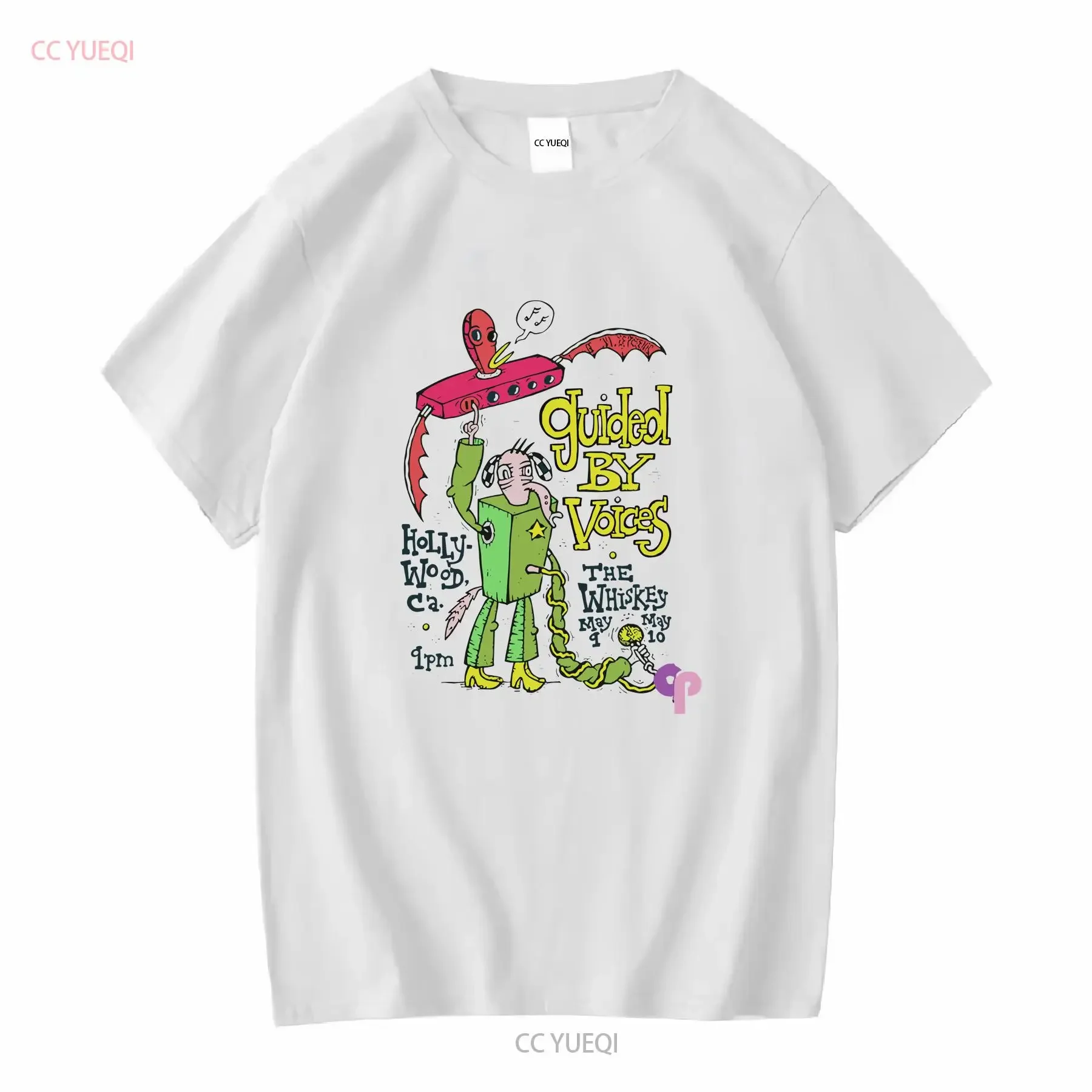 Guided by Voices For Friends White T Shirt Cotton All Size TH100 long or short sleeves vintage Washed homme Versatile Stylish