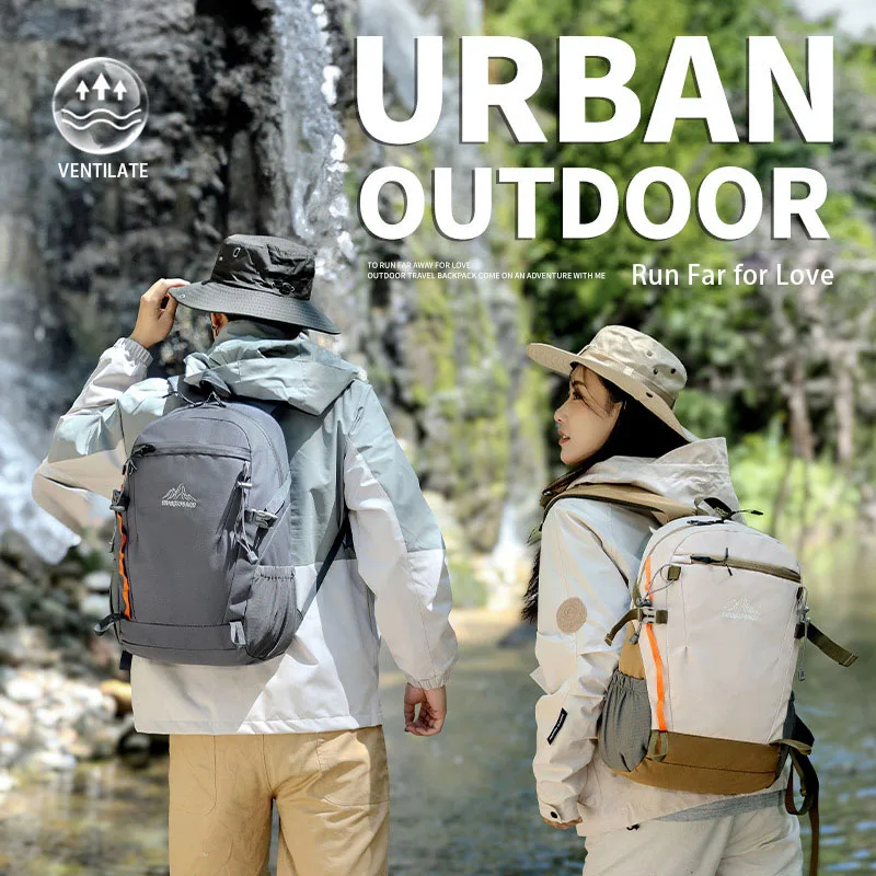 Ultra-Light Mountaineering Bag 0.53kg Outdoor Lightweight Hiking Backpack Unisex Commuter Backpack Available in Multiple Colors Single Shoulder, Hand-Carry, and Three-Way Use