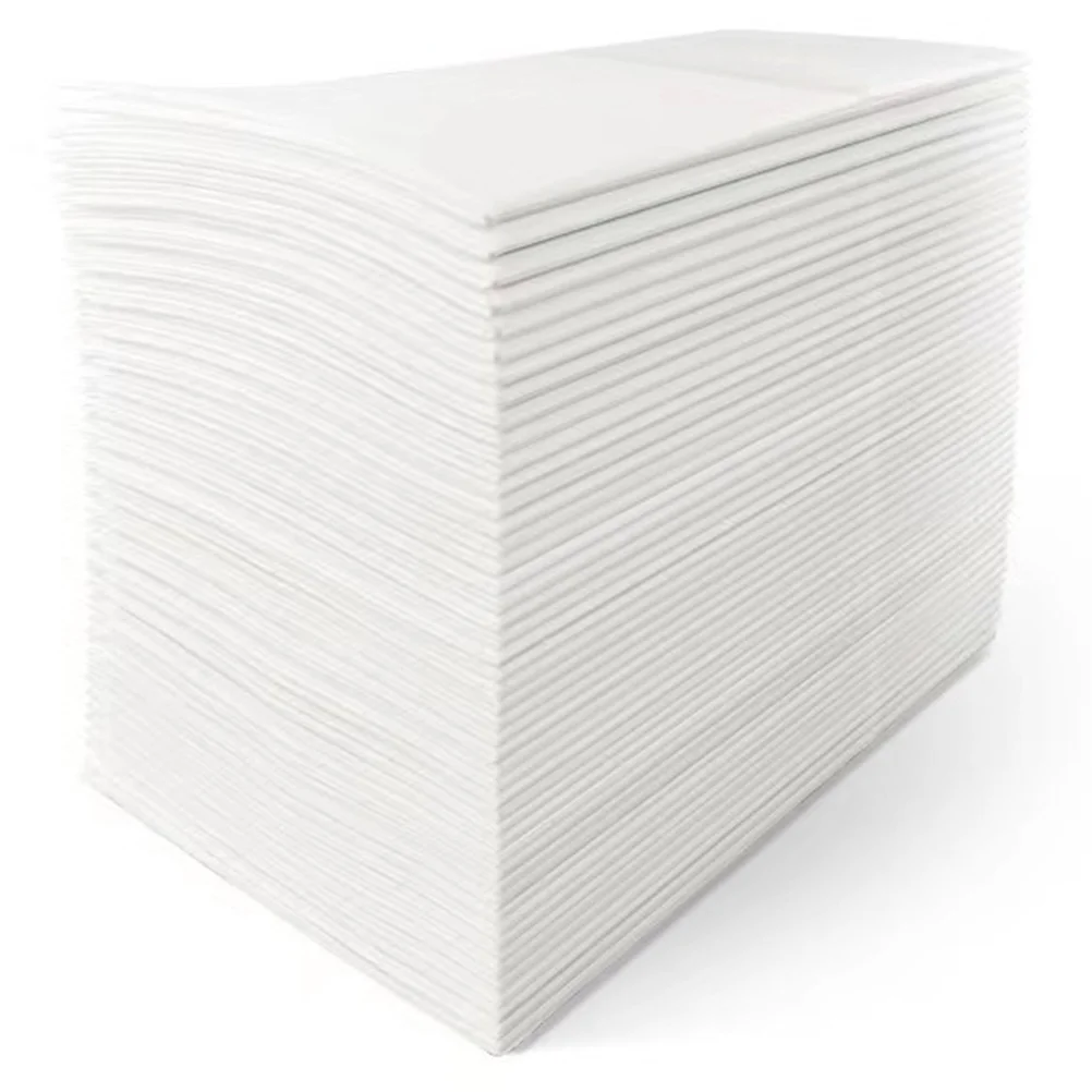 

50pcs Disposable Party Napkins Banquet Wedding Reception Thickened Wood Pulp Tissues Household Table Decor Bridal Shower Dinner