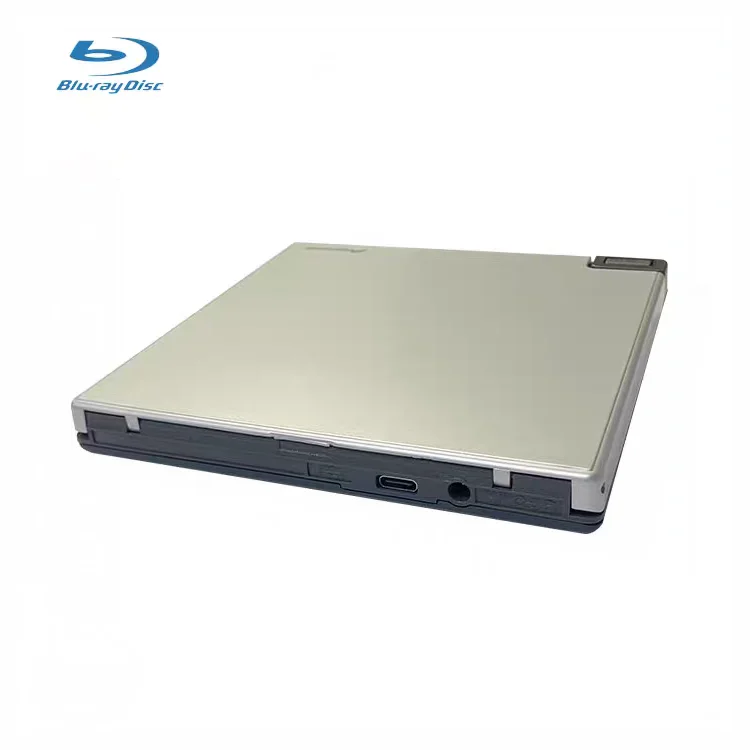 Portable Blu-ray Writer BD-R Burner BDR-XD08CS Optical Drive 6X BD-R/BDXL/Mdisc/DVD CD Playing And Writing Windows Mac