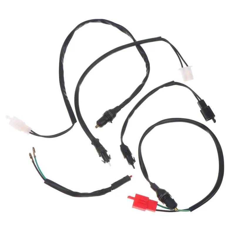 Universal Motorcycle Drum Type Single Disc Front Brake Line Brake Light Switch For Motorbike Tools