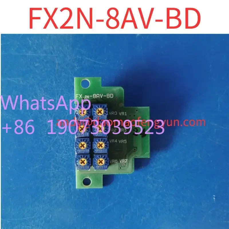 

Тест б/у ОК FX2N-8AV-BD