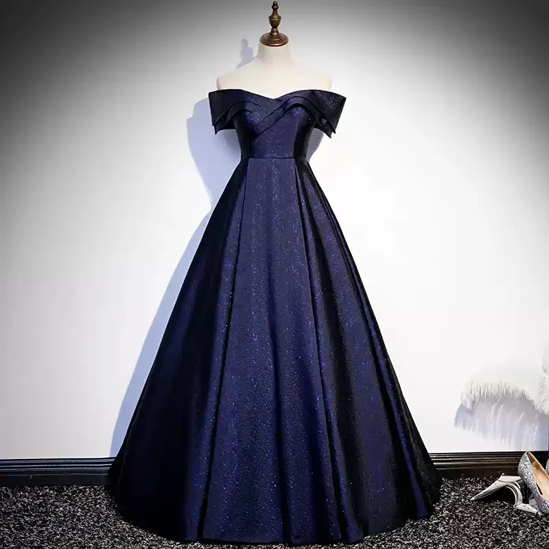 Blue Evening Dress … - image
