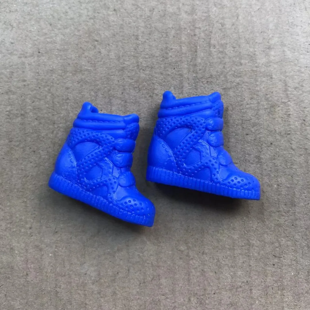 Zapatos coloridos para muñecas, sandalias, accesorios originales para muñecas pequeñas, piezas decorativas, novedad 1/6