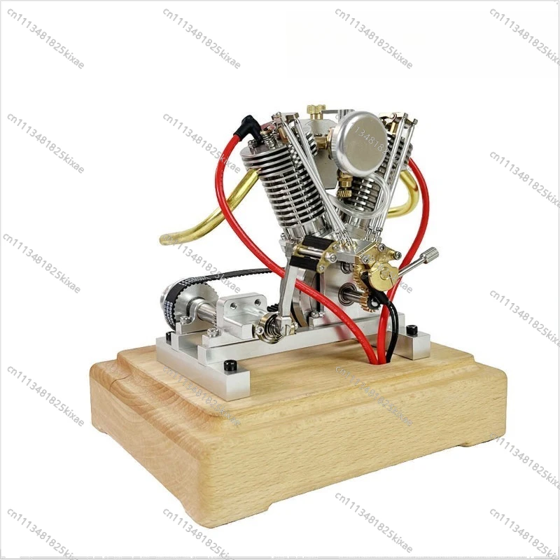 Tabletop Ornament for Miniature Engine Model Can Be Started