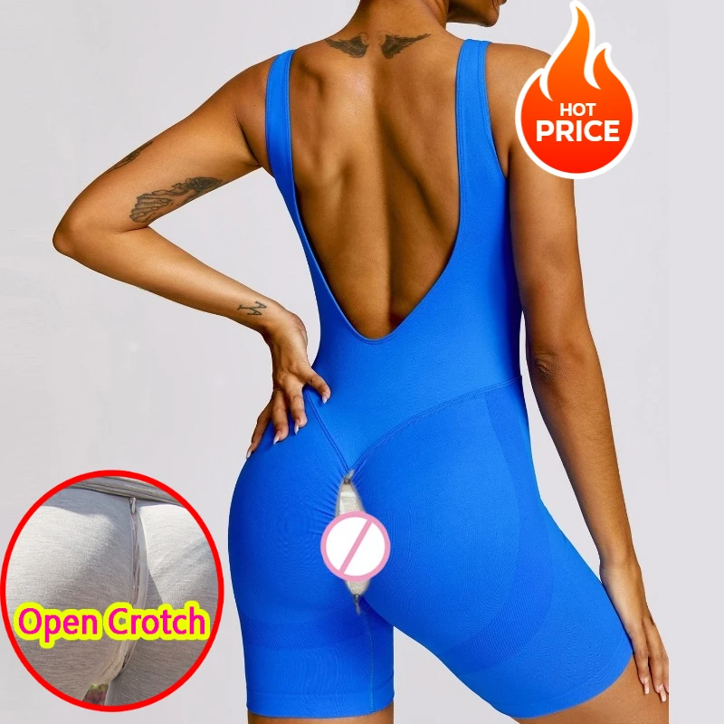 

Женские сексуальные бесшовные спортивные формирователи с открытой промежностью для тренажерного зала и фитнеса, нижнее белье с открытой спиной, леггинсы с эффектом пуш-ап, модная спортивная одежда