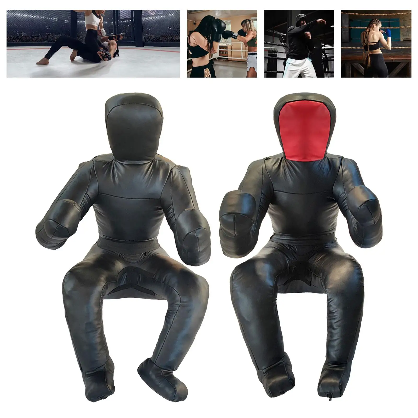 การต่อสู้การฝึกอบรม Dummy ปฏิบัติ Tackling Dummy บราซิล Jiu-jitsu สําหรับ Kickboxing คาราเต้เทควันโดมวยอุปกรณ์การฝึกอบรม