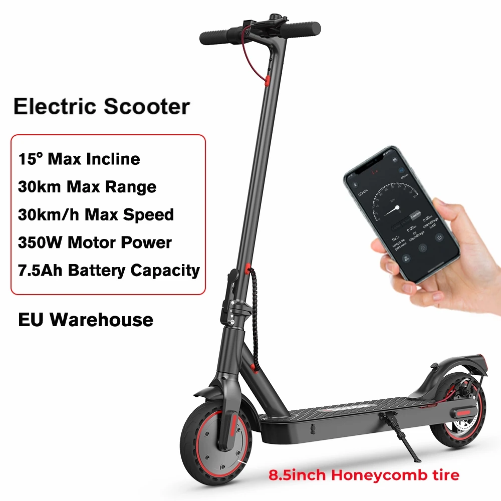 Patinete Eléctrico ISCooter 350W 8.5" 30km/h Plegable 🛴