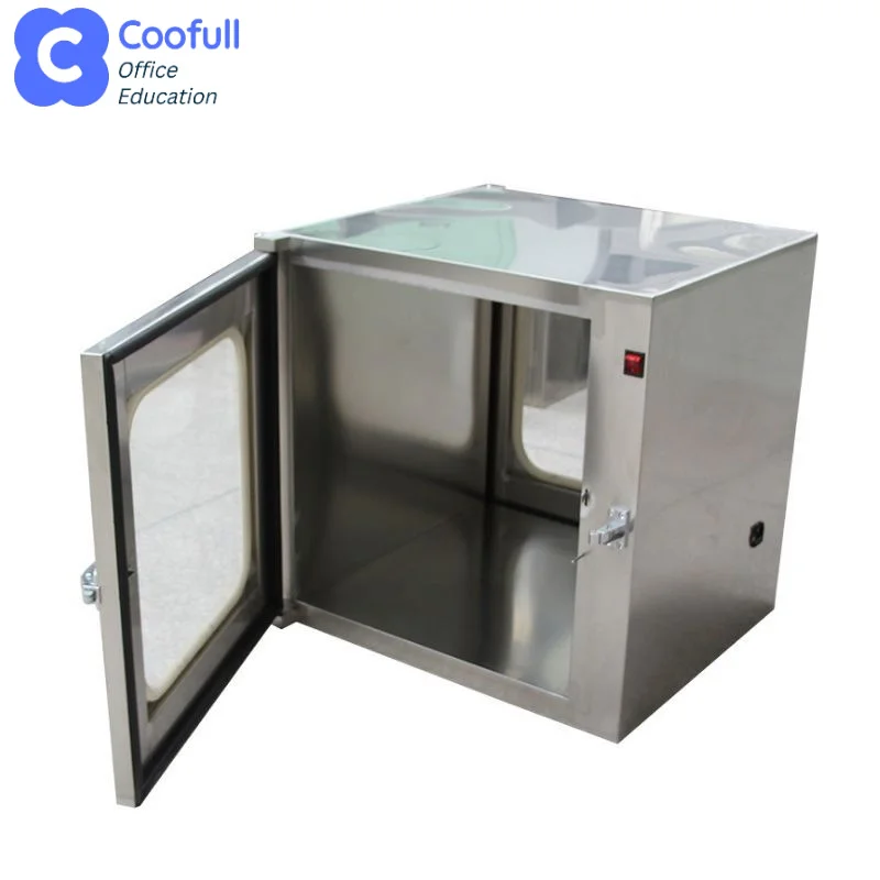 COOFULL Customized Laminar Flow Pass Box Electronic Interlock for Industrial Laboratory GMP Clean Room