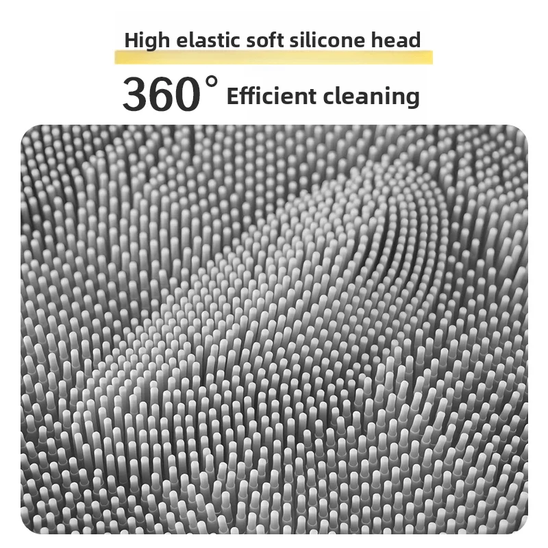 Almofada de Silicone para Esfoliação dos Pés com Ventosas, Almofada Macia e Suave para Massagem nos Pés, Acessório Moderno para Banheiro