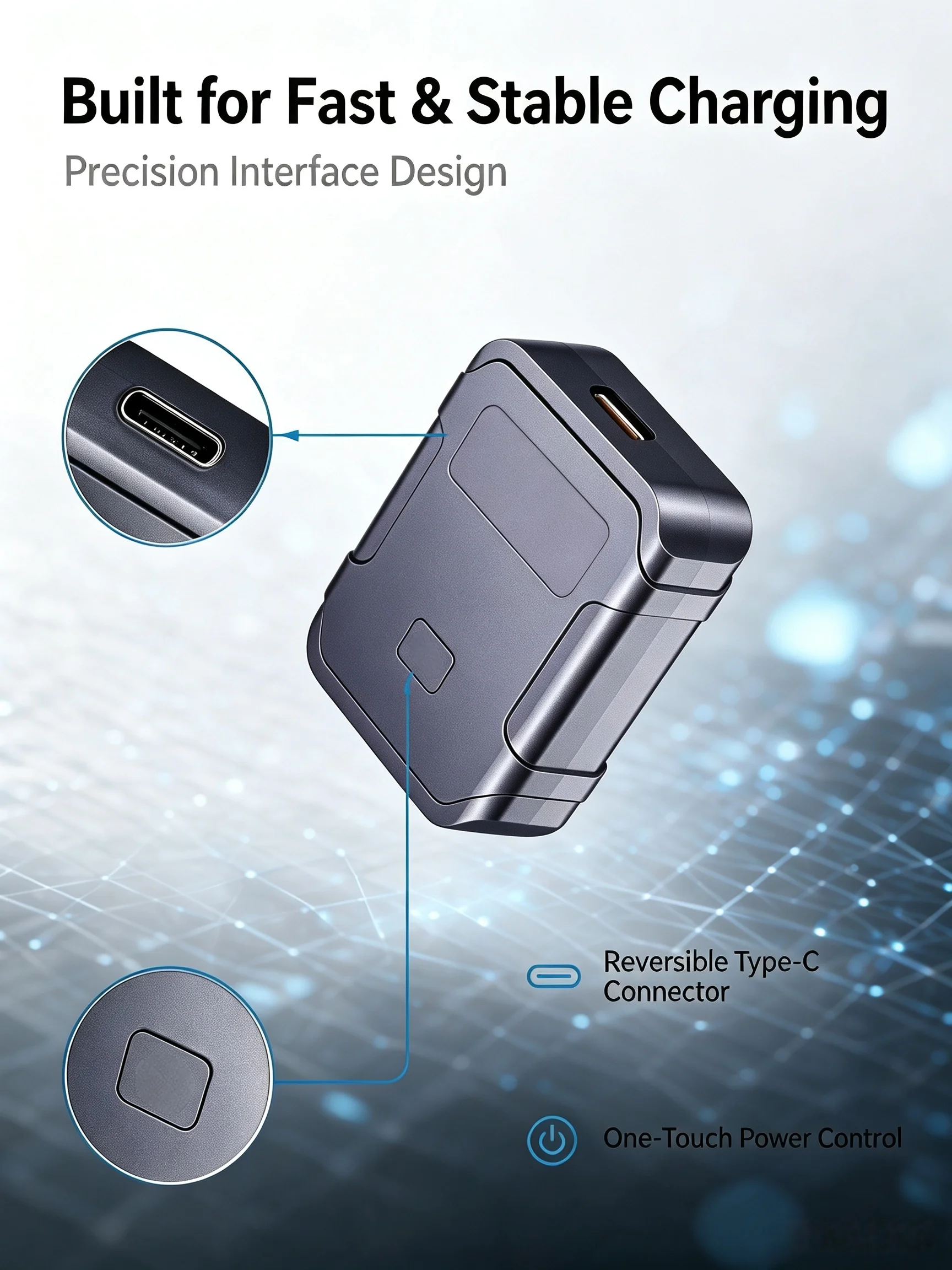 140W Intelligent Separator Fast Charger Full Overcharge Protection Automatic Power Shut Down Adapter for Type-C Devices image 5