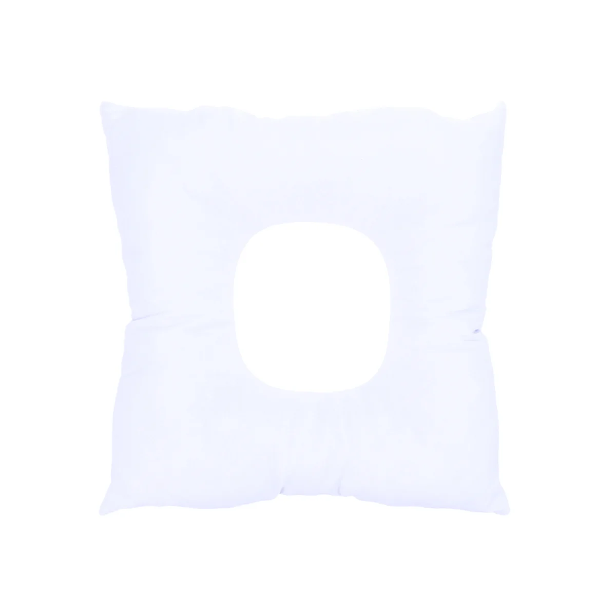 وسادة تدليك من القطن المربع الأبيض للسبا، سرير التجميل، فتحة التنفس المضادة للغبار، وسادة داعمة للوجه في صالون التجميل