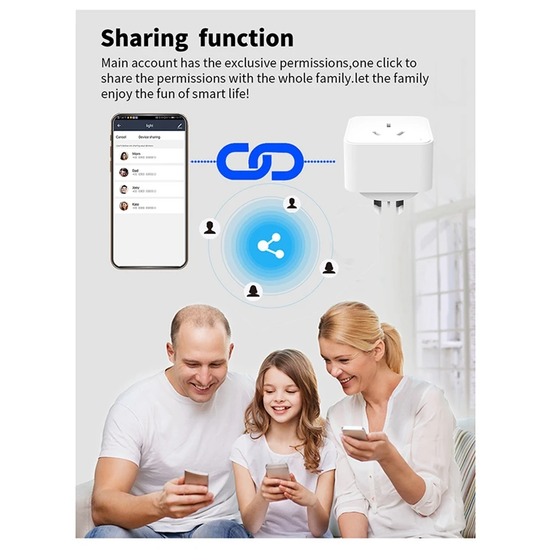 Zigbee Smart Socket Adapter Tuya Smart Life App Wireless Control Timing Power Monitoring Function Aleax Outlet AU-Plug