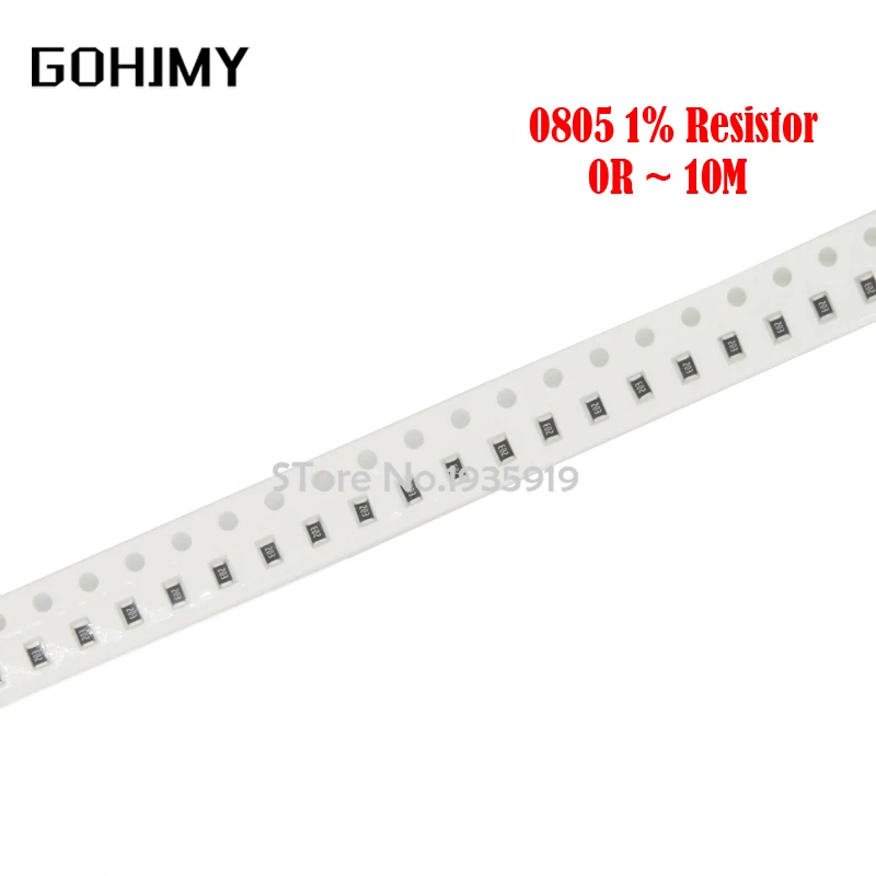 100Pcs 0805 Smd Res…