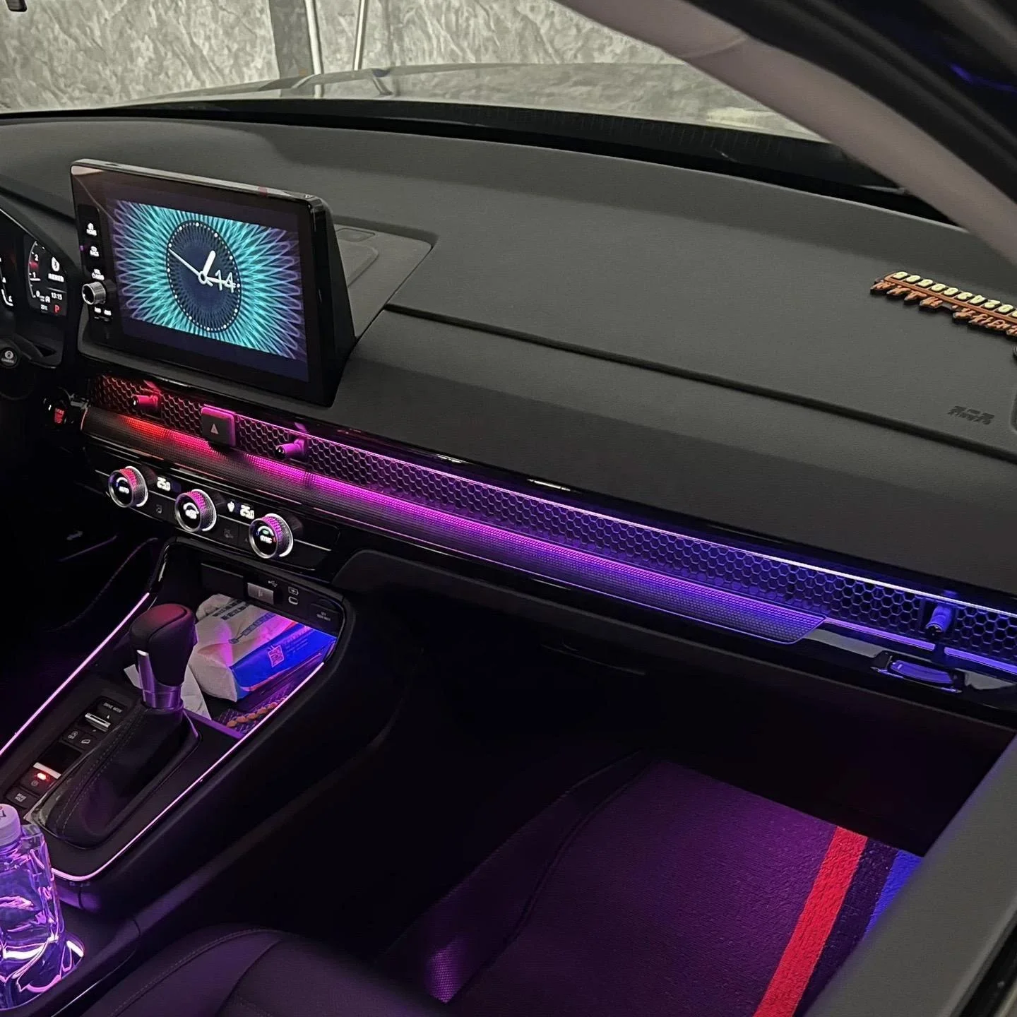 Upgrade 64 Color Dynamic Symphony Ambient Lighting High Quality Interior Atmosphere Lamp Accessories for Honda CRV 2026