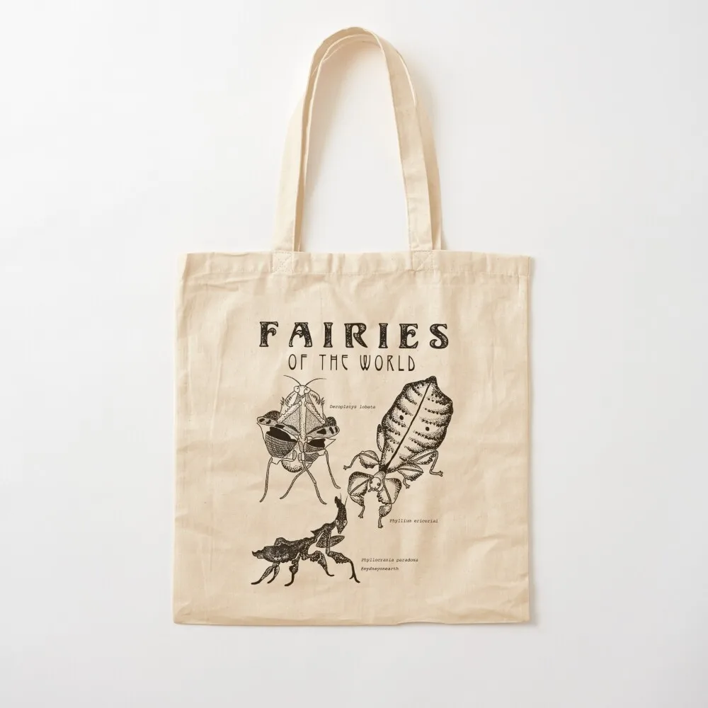 Fairies of the World Tote Bag حقائب نسائية حقيبة كبيرة للنساء حقيبة تسوق قابلة لإعادة الاستخدام #2