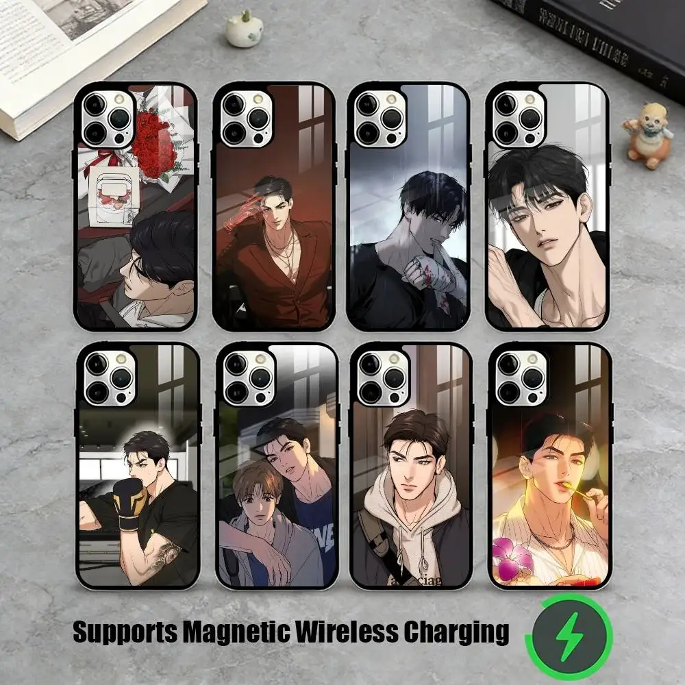 M-Manhwa Jinx Joo Jaekyung  Phone Case For iPhone17,16,15,14,13,12,11 Plus,Pro Allows magnetic wireless charging
