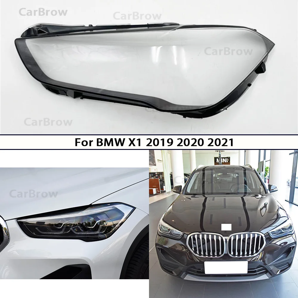 

Headlamp Lamp Cover For BMW X1 2019 2020 2021 Transparent Headlight Shell Lens Plexiglass Replace The Original Lampshade