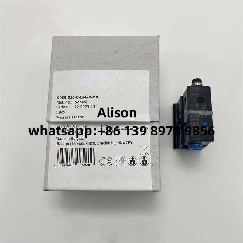 

FESTO-Type Pressure Sensor SDE5-D10-O-Q6E-P-M8/K 527467 542890