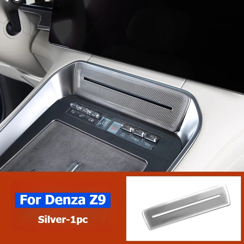 

For DENZA N9 2025 2026 Central Control Air Conditioner Outlet Protective Cover Air Vent Guard Auto Decoration Interior Accessory